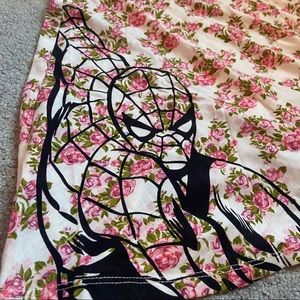 Marvel Spider Man Floral Skirt - NWT